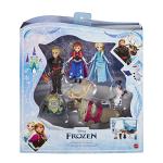 Disney Frozen Character Toy Set with Dolls and Accessories