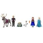 Disney Frozen Character Toy Set with Dolls and Accessories