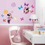 Minnie Bow-Tique Peel and Stick Wall Decals