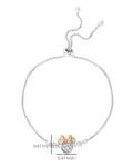 Minnie Mouse Glitter Pendant Bracelet for Women