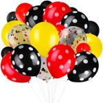 Mouse Party Balloons and Garland Set - 75 Pieces