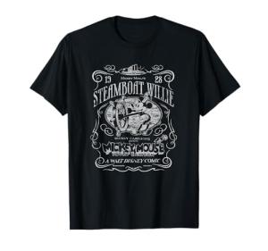 Mickey Mouse Steamboat Willie Tribute T-Shirt