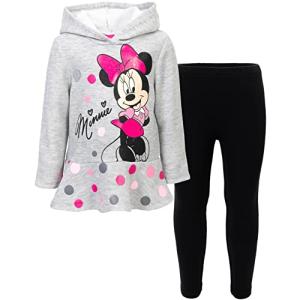 Minnie Mouse Toddler Girls Fleece Hoodie and Leggings