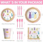 Disney Princess Birthday Party Tableware Set