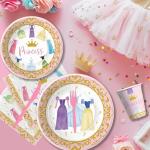 Disney Princess Birthday Party Tableware Set