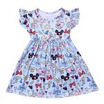 Mickey Mouse Flutter Sleeve Toddler Dress