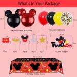 Mickey Mouse 2nd Birthday Party Supplies Set