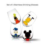 Disney Mickey Mouse Squad Tumblers Set of 4
