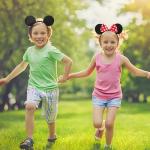 20 Pack Disney Mouse Ears with Bow Headbands