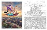 Disney Princess Coloring Book by Thomas Kinkade