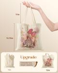 Disney Princess Bow Castle Canvas Tote Bag
