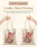 Disney Princess Bow Castle Canvas Tote Bag