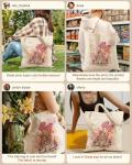 Disney Princess Bow Castle Canvas Tote Bag