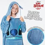 Cozy Disney Stitch Hoodie Blanket for Kids