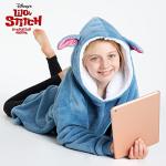 Cozy Disney Stitch Hoodie Blanket for Kids