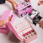 Disney Minnie Mouse Mirrored Jewelry Box with Drawers