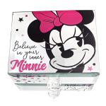 Disney Minnie Mouse Mirrored Jewelry Box with Drawers