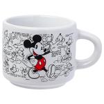 Disney Mickey Mouse Vintage Sketch Ceramic Espresso Cups