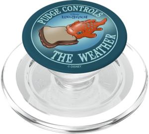 Lilo & Stitch Pudge Weather PopGrip for iPhone