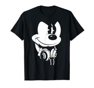Mickey Mouse Headphones Graphic T-Shirt
