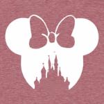Disney Women's Cute Castle Bows Vacation T-Shirt