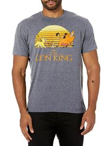 Lion King Men's T-Shirt in Charcoal Heather