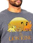 Lion King Men's T-Shirt in Charcoal Heather