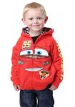Disney Cars '95 Toddler Hoodie for Boys, Red