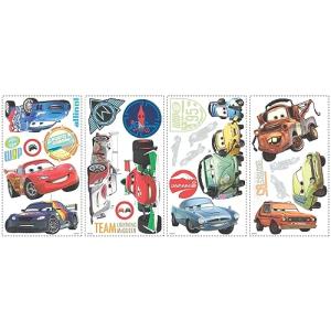 Disney Pixar Cars 2 Peel and Stick Wall Decals