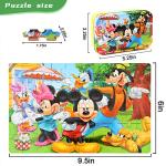 Disney-Themed 60-Piece Puzzles for Kids