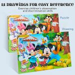 Disney-Themed 60-Piece Puzzles for Kids