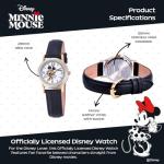 Disney Mickey Mouse Classic Leather Strap Watch
