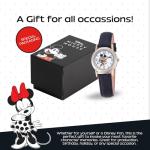 Disney Mickey Mouse Classic Leather Strap Watch