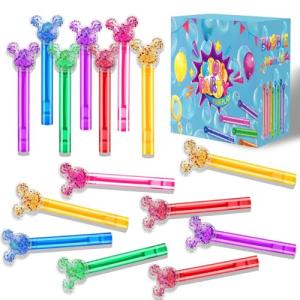 Disney 24PCS Glitter Bubble Wands for Parties