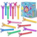 Disney 24PCS Glitter Bubble Wands for Parties
