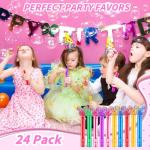 Disney 24PCS Glitter Bubble Wands for Parties