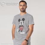 Mickey Mouse Distressed Look T-Shirt for Men
