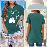 Women’s Disney Castle Graphic T-Shirt - Comfy Fit