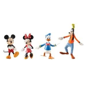 Mickey Mouse Articulated Action Figures 4-Pack