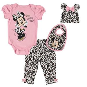 Disney Minnie Mouse Baby Girl Outfit Set
