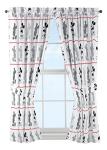 Mickey Mouse 4-Piece Curtain Set - White