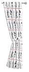 Mickey Mouse 4-Piece Curtain Set - White