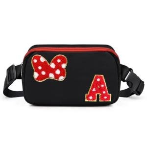 Disney Bow Mouse Initial Letter Fanny Pack