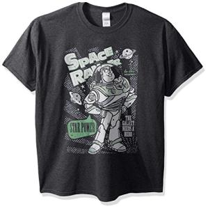 Buzz Lightyear Graphic Tee for Men - Charcoal