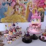 Disney Princess Party Supplies Set with Cake Topper
