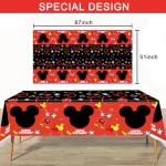 Disney Mickey Mouse Party Tablecloths - 3 Pack
