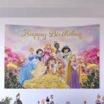 Disney Princess Party Supplies Set with Cake Topper