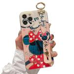 Minnie Glitter iPhone 16 Pro Max Case with Strap