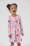 Disney Princess Floral Skater Dress for Toddler