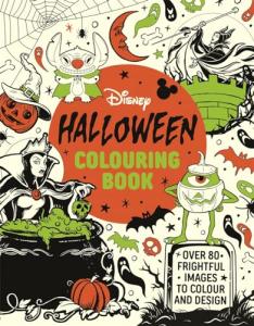 Disney Halloween Coloring Book with 80 Spooky Images